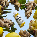 GRIPEN Ingwer Shot Zutaten background