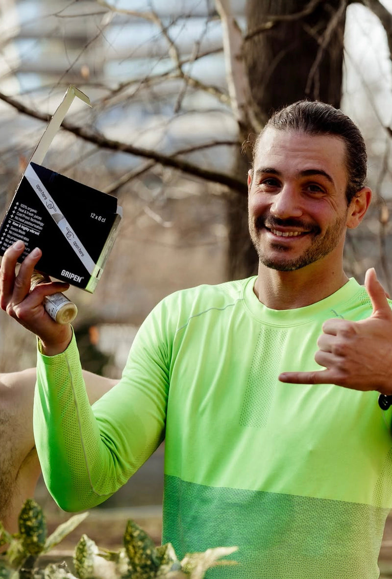 GRIPEN Ingwer Shot Instagram sponsor