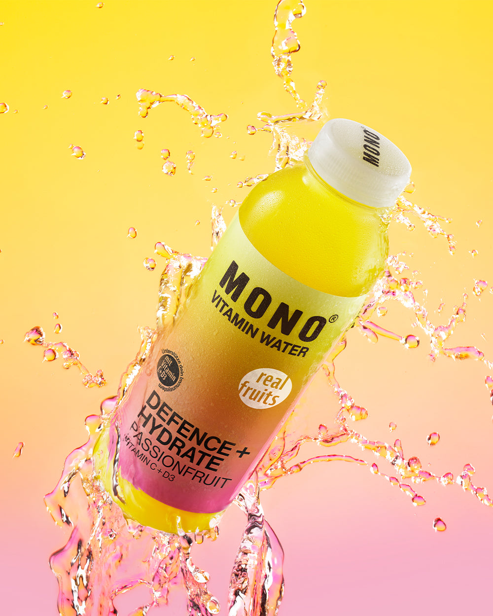 DEFENCE + HYDRATE Vitamin Water splash